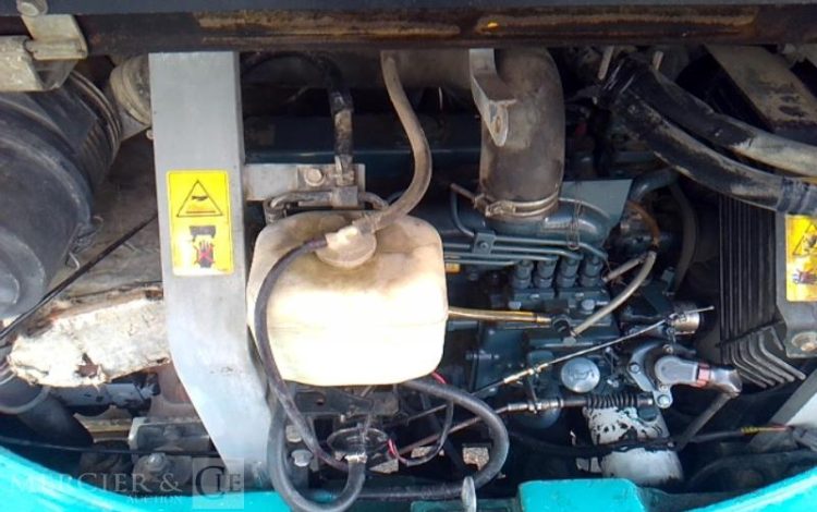 KUBOTA MINI PELLE KX 161-3SZ 1492H 5.7T AN2012 BLEU 82235