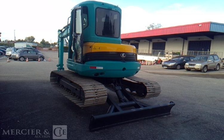 KUBOTA MINI PELLE KX 161-3SZ 1492H 5.7T AN2012 BLEU 82235
