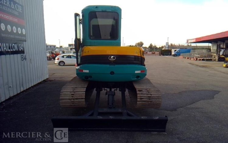KUBOTA MINI PELLE KX 161-3SZ 1492H 5.7T AN2012 BLEU 82235