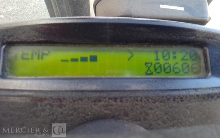 YALE CHARIOT MAT FRONTAL THERMIQUE A GAZ GLP35VX 606H AN2022 JAUNE 8292W