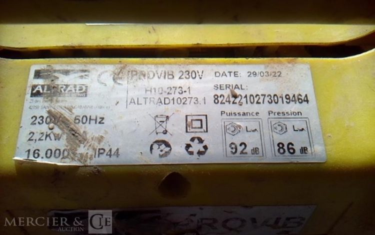 AIGUILLE VIBRANTE ELECTRIQUE  AIG010477