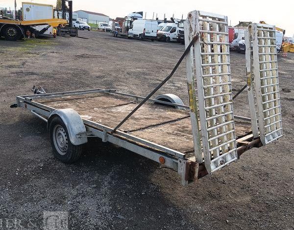 UFAC REMORQUE PLATEAU – 1 ESSIEU – PTAC : 750 KGS – ANNEE 2010  AP-335-PQ