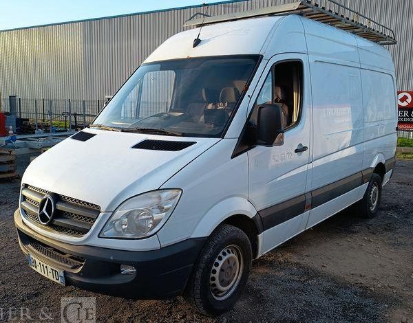 MERCEDES SPRINTER II 906.633 310CDI 37 2.2 D DPF FOURGON MOYEN TOLE 3.5T 95 CV –  AN 2010 BLANC BA-111-TD