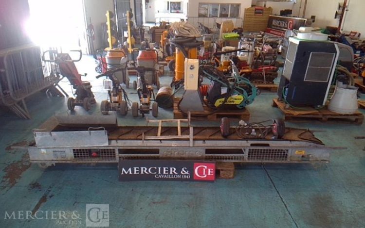 GENERIQUE BANDE TRANSPORTEUSE 3M 73KG
 ALU BAN010307