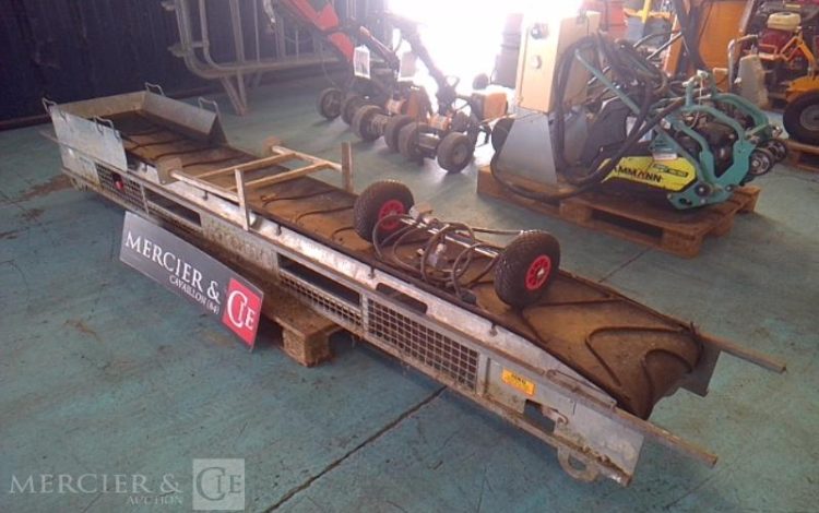 GENERIQUE BANDE TRANSPORTEUSE 3M 73KG
 ALU BAN010307