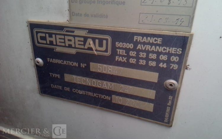 MERCEDES ATEGO 1317 CAISSE HAYON FRIGO 4X2 PTAC 13500KG  BS-919-ZM