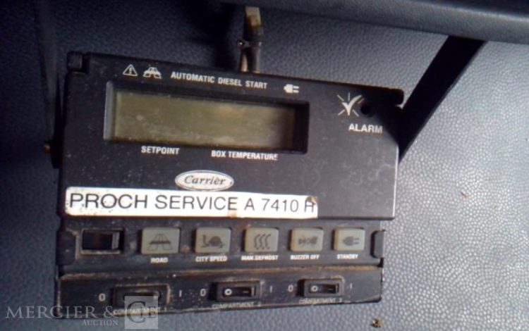 MERCEDES ATEGO 1317 CAISSE HAYON FRIGO 4X2 PTAC 13500KG  BS-919-ZM