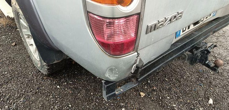 MAZDA BT50 PICKUP 2.5 MRZ-CD 4×4  DOUBLE CABINE 143CV – DIESEL 261179 KMS – ANNEE 2007 GRIS BV-889-SW