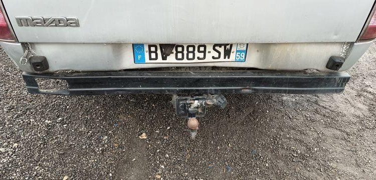 MAZDA BT50 PICKUP 2.5 MRZ-CD 4×4  DOUBLE CABINE 143CV – DIESEL 261179 KMS – ANNEE 2007 GRIS BV-889-SW