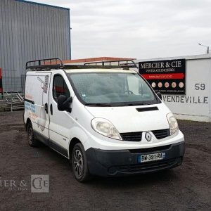 RENAULT TRAFIC II FOURGON PHASE 2 L1H1 1000kg 2.0 DCi 16V FAP 115 CV – DIESEL – AN 2011 BLANC BW-391-RA