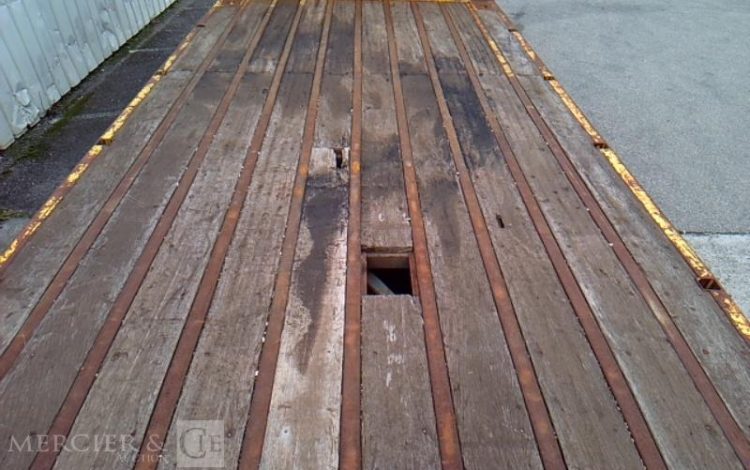 VOLVO CAMION FH12 PLATEAU GRUE 6X4  PTAC 26T JAUNE CA-695-QM