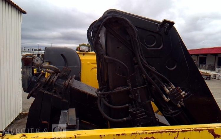 VOLVO CAMION FH12 PLATEAU GRUE 6X4  PTAC 26T JAUNE CA-695-QM