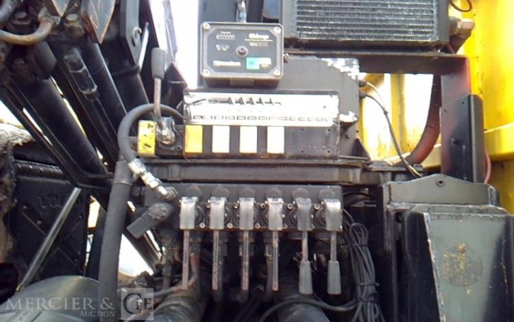 VOLVO CAMION FH12 PLATEAU GRUE 6X4  PTAC 26T JAUNE CA-695-QM