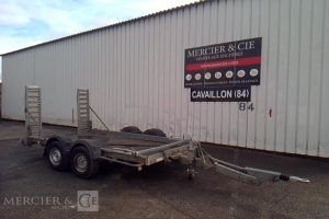 HUBIERE REMORQUE PORTE ENGIN 3T5  CD-224-PV