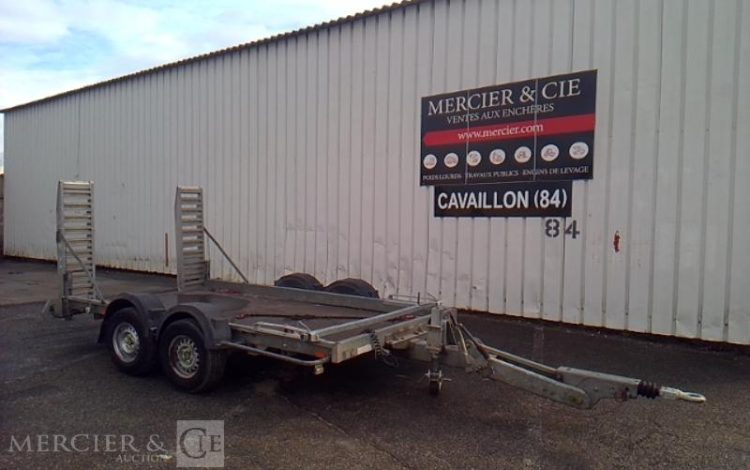 HUBIERE REMORQUE PORTE ENGIN 3T5  CD-224-PV