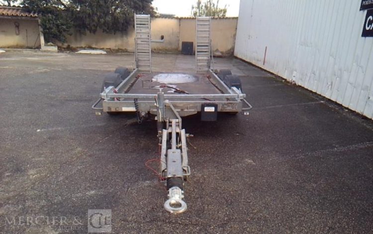 HUBIERE REMORQUE PORTE ENGIN 3T5  CD-224-PV