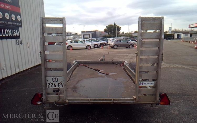HUBIERE REMORQUE PORTE ENGIN 3T5  CD-224-PV
