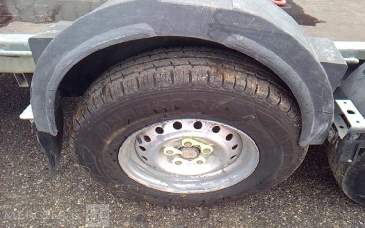 HUBIERE REMORQUE PORTE ENGIN 3T5  CD-224-PV