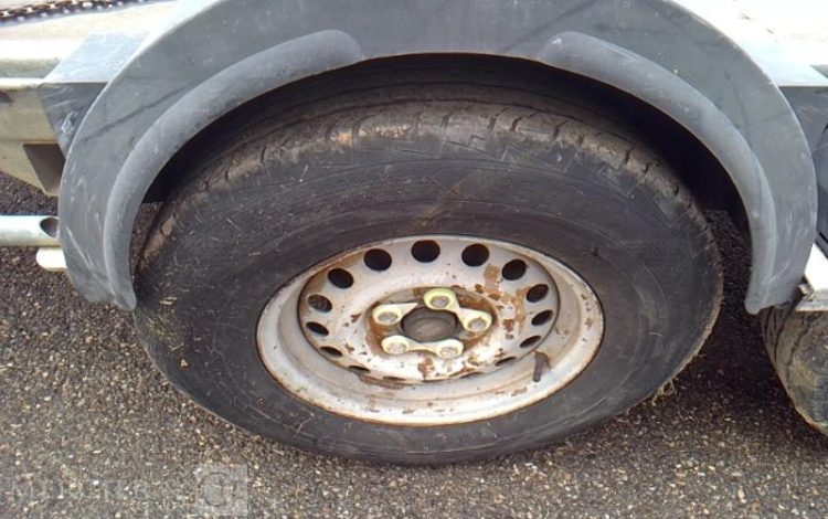 HUBIERE REMORQUE PORTE ENGIN 3T5  CD-224-PV