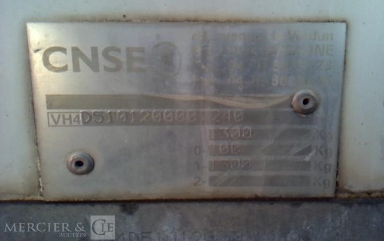 CNSE ABRI CHANTIER 9M2 ISOLE + WC  CF-798-PH