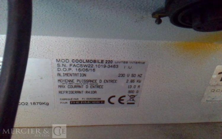 GENERIQUE CLIMATISEUR MOBILE 6500w/230v GRIS CLI010484