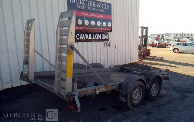 HUBIERE REMORQUE PORTE ENGIN 3T5  CQ-407-WQ