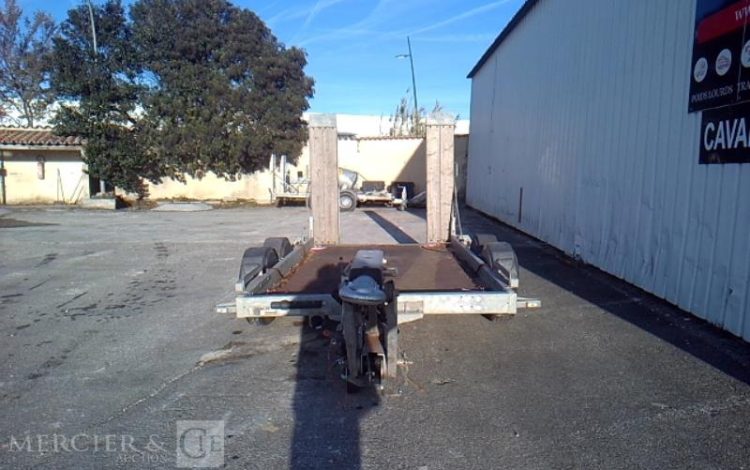 HUBIERE REMORQUE PORTE ENGIN 3T5  DE-797-NY