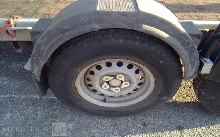 HUBIERE REMORQUE PORTE ENGIN 3T5  DE-797-NY