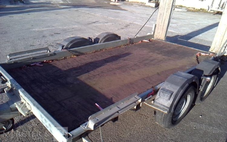 HUBIERE REMORQUE PORTE ENGIN 3T5  DE-797-NY