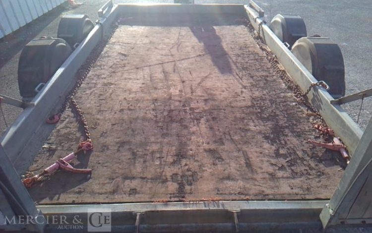 HUBIERE REMORQUE PORTE ENGIN 3T5  DE-797-NY