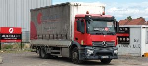 MERCEDES ANTOS 1830 NL 46 23 COURTE 320 4X2 – PTAC 19 TONNES – DIESEL – 339697 KMS ROUGE DR-520-KM