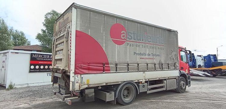 MERCEDES ANTOS 1830 NL 46 23 COURTE 320 4X2 – PTAC 19 TONNES – DIESEL – 339697 KMS ROUGE DR-520-KM
