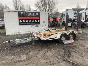 MOIROUD REMORQUE PORTE ENGIN 3T5  DV-393-WZ