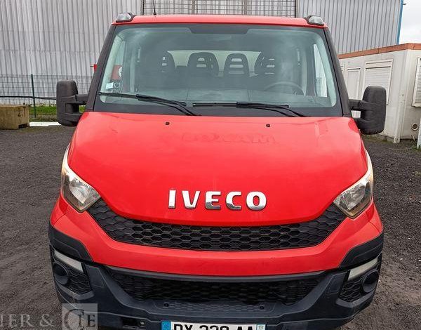 IVECO CAMION BENNE DOUBLE CABINE  DX-329-AA