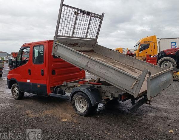 IVECO CAMION BENNE DOUBLE CABINE  DX-329-AA