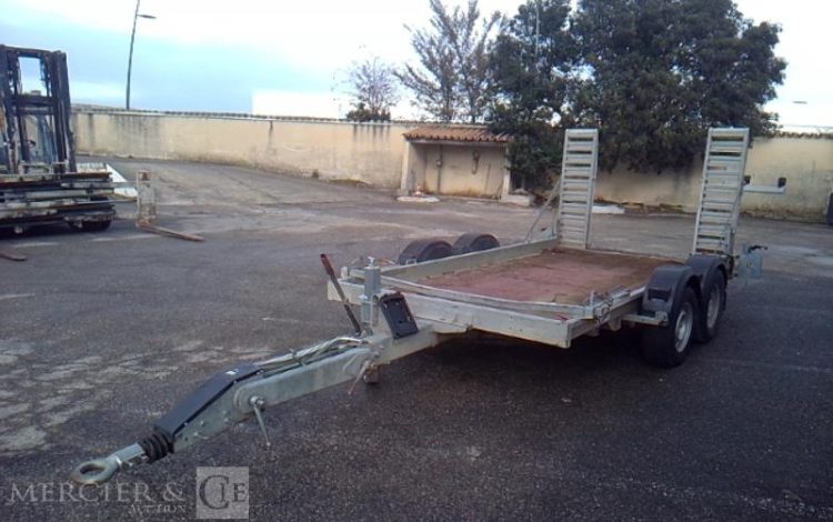 HUBIERE REMORQUE PORTE ENGIN 3T5  DZ-183-WV