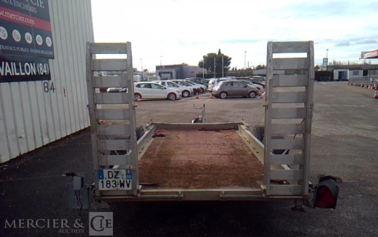 HUBIERE REMORQUE PORTE ENGIN 3T5  DZ-183-WV