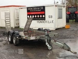 HUBIERE REMORQUE PORTE ENGIN 3T5  ED-546-AS