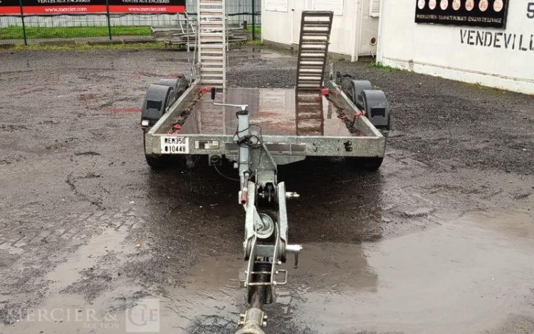 HUBIERE REMORQUE PORTE ENGIN 3T5  ED-546-AS