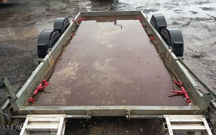 HUBIERE REMORQUE PORTE ENGIN 3T5  ED-546-AS