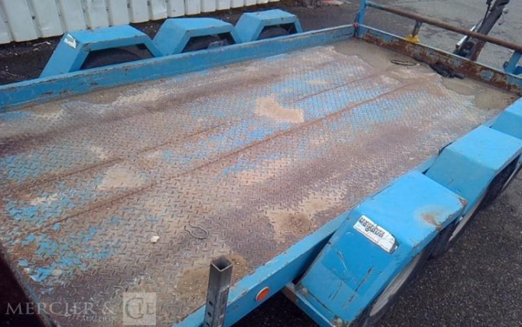 MOIROUD REMORQUE PORTE ENGIN 3T5  EH-645-WB