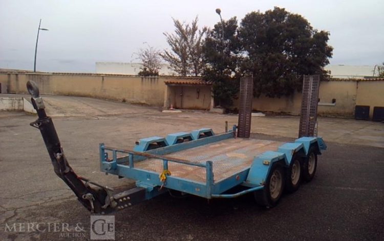 MOIROUD REMORQUE PORTE ENGIN 3T5  EH-645-WB