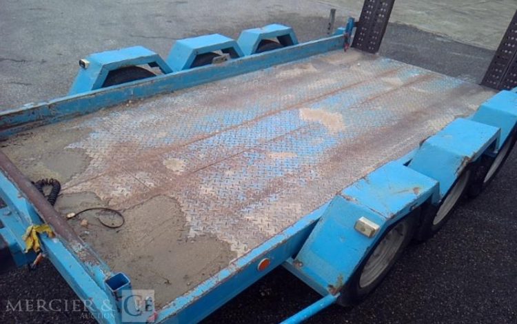 MOIROUD REMORQUE PORTE ENGIN 3T5  EH-645-WB