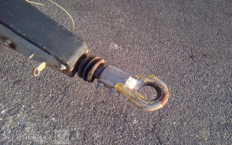 HUBIERE REMORQUE PORTE ENGIN 3T5  EJ-029-PR