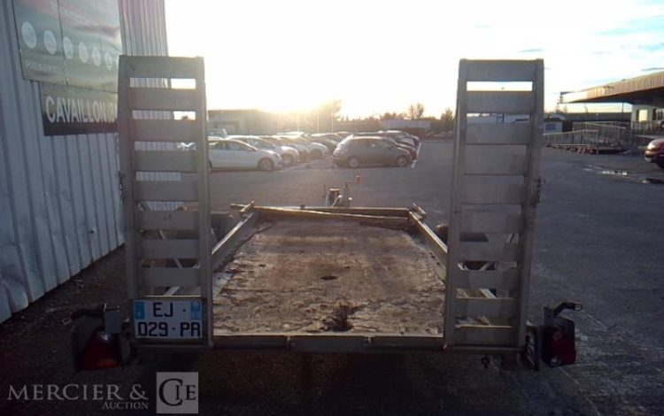 HUBIERE REMORQUE PORTE ENGIN 3T5  EJ-029-PR