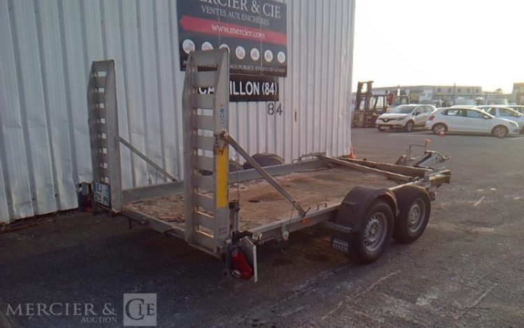 HUBIERE REMORQUE PORTE ENGIN 3T5  EJ-029-PR