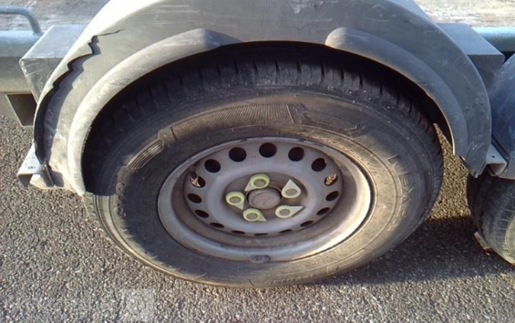 HUBIERE REMORQUE PORTE ENGIN 3T5  EJ-029-PR