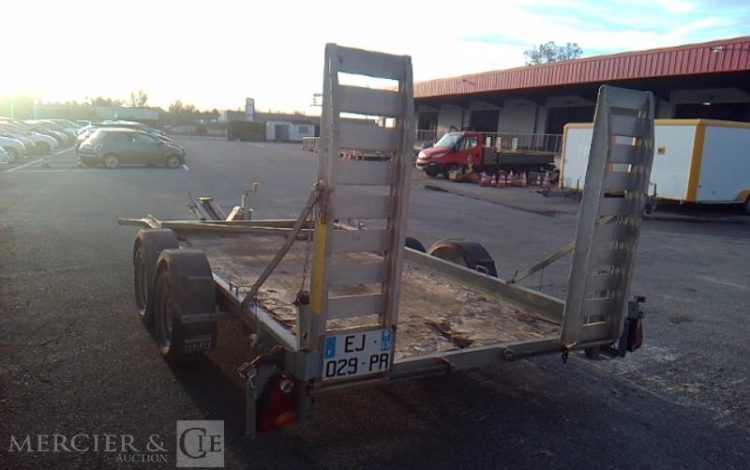 HUBIERE REMORQUE PORTE ENGIN 3T5  EJ-029-PR