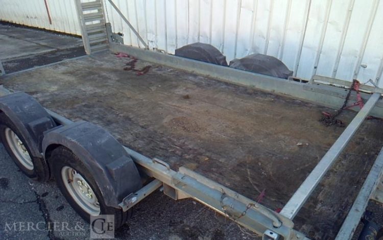 HUBIERE REMORQUE PORTE ENGIN 3T5  EK-667-QP