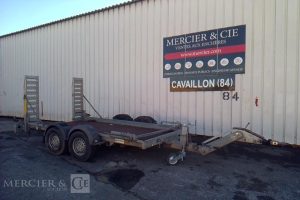 HUBIERE REMORQUE PORTE ENGIN 3T5  EK-973-QP